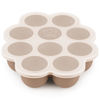 Picture of KeaBabies Silicone Baby Food Freezer Tray with Clip-on Lid, 2oz x 10 Pods Baby Food Freezer Molds, Breast Milk Freezer Tray, Dishwasher, Microwave, BPA-Free Baby Food Storage Tray(Chai Latte)
