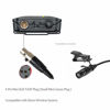 Picture of Sujeetec Lavalier Microphone Lapel Microphone Compatible with Shure Wireless Transmitter - Unidirectional Condenser Mic - Mini XLR TA4F Plug