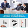 Picture of Sujeetec Lavalier Microphone Lapel Microphone Compatible with Shure Wireless Transmitter - Unidirectional Condenser Mic - Mini XLR TA4F Plug