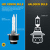 Picture of Sinoparcel D2S Xenon HID Headlight Bulbs - 6000K 35W High Low Beam 66240 85122UB 66040,etc Replacement Lights -2Yr WTY- Pack of 2