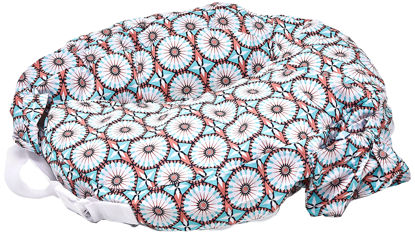 Picture of My Brest Friend Original Nursing Pillow Cover - Slipcovers for Baby - Adjustable Fit, Easy Care, Durable - Original Nursing Pillow Not Included, Coral