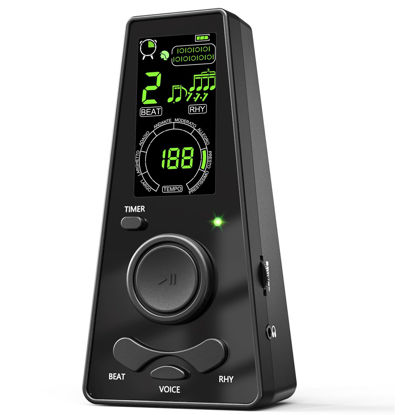 Picture of Electronic Digital Metronome for Musicians Piano Guitar Violin Instrument Volume & Beat Speed Adjustable Universal