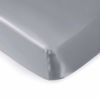 Picture of Pro Goleem Satin Soft Crib Sheet Great for Baby with Sensitive Hair Silky Baby Mattress Sheet Gray Unisex 52’’x28’’x8’’ Fitted Sheet