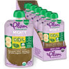 Picture of Plum Organics Mighty Morning Organic Toddler Food - Banana, Kiwi, Spinach, Greek Yogurt, and Barley - 4 oz Pouch (Pack of 6) - Organic Fruit and Vegetable Toddler Food Pouch