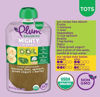 Picture of Plum Organics Mighty Morning Organic Toddler Food - Banana, Kiwi, Spinach, Greek Yogurt, and Barley - 4 oz Pouch (Pack of 6) - Organic Fruit and Vegetable Toddler Food Pouch