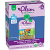 Picture of Plum Organics Super Smoothie Organic Toddler Food - Pear, Sweet Potato, Spinach, Blueberry, Bean, and Oat - 4 oz (Pack of 4)