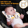 Picture of KAKIBLIN Baby Neck Pillow, Upgraded Baby Support Pillow for Head and Neck, Baby Head Pillow Baby Neck Pillow for Car Seat,Pushchair,Travel(Yellow Fox)