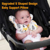 Picture of KAKIBLIN Baby Neck Pillow, Upgraded Baby Support Pillow for Head and Neck, Baby Head Pillow Baby Neck Pillow for Car Seat,Pushchair,Travel(Yellow Fox)