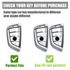 Picture of Gematay for BMW Key Fob Cover, Key Case Shell Compatible with BMW X1 X2 X3 X5 X6 X7 and Series 1 2 3 4 5 6 7 8 Remote Smart Key Protector