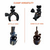 Picture of Crescendo CR-25 Drink Bottle Holder - Cup Caddy - Water, Other Beverage - Mount Clamp Accessory for Mic Stand, Handle Bar, Pole, Music or Microphone Boom Stand