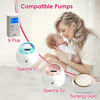 Picture of Nenesupply Backflow Protector Compatible with Spectra S2 Spectra S1 Breastpump Replace Spectra Pump Parts Replace Spectra Backflow Protector and Spectra S2 Parts