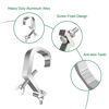 Picture of Heavy Duty Dj Light Clamps 4 Pack 180lb, Czgor Lighting c Clamp Hanging Device Max.Load 180lb Aluminum Alloy Truss Clamp Used for Par Light Moving Head Beam Stage Lighting Accessories (38-76mm)