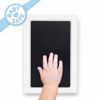 Picture of Extra Large Clean Touch Ink Pad for Baby Handprints and Footprints - Inkless Infant Hand & Foot Stamp - Safe for Babies, Doesn’t Touch Skin - Perfect Family Memory or Gift by Tiny Gifts, Black