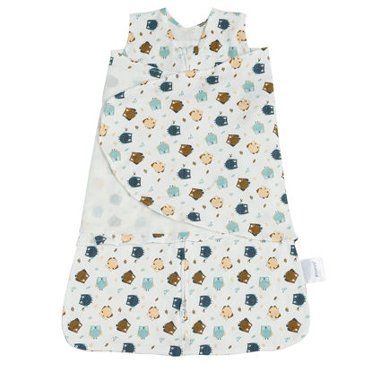 Picture of Ftikvo Swaddle-Blanket Baby Girl & Boy Swaddles Newborn Infant Transition Safe Wrap Blankets (Owl 0-3 Month)