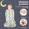 Picture of Ftikvo Swaddle-Blanket Baby Girl & Boy Swaddles Newborn Infant Transition Safe Wrap Blankets (Owl 0-3 Month)