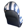 Picture of LoyaGour Car Seat Cover Protector Front Seats,for Gym Workout,Running,Swimming,Beach and Hiking,Waterproof Sweat Towel Bucket Seat Covers for Trucks SUV Jeep (Blue Stripe, 1Pcs)