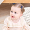 Picture of Baby Hair Clips Bows for Girls Mini Fully Lined Baby Bows Grosgrain Ribbon 1.2" Tiny Hair Bows Clips for Baby Girls Infant Fine Hair 60PCS (30Colors in Pairs)