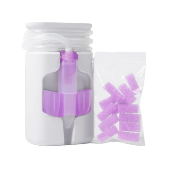Picture of Dr. Noze Best - NozeBot | Electric Baby Nasal Aspirator | Hospital Grade Suction | Nose Sucker and Nasal Vacuum | Safe for Infants and Toddlers (On The Go - Mild Congestion)