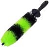 Picture of TAKAVU Master Wheel & Tire Brush, Easy Reach Wheel and Rim Detailing Brush Long Soft Bristle, Car Tire Brush, Wheel Scrub Brush, Multipurpose use for Wheels Rims Exhaust Tips Motorcycles (Green)