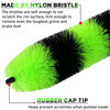 Picture of TAKAVU Master Wheel & Tire Brush, Easy Reach Wheel and Rim Detailing Brush Long Soft Bristle, Car Tire Brush, Wheel Scrub Brush, Multipurpose use for Wheels Rims Exhaust Tips Motorcycles (Green)