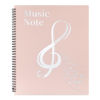 Picture of MUDOR Sheet Music Folder for Sheet Music Page 8.5X 11 Inches, Sheet Music Holder Allow Annotations, Eliminate Glare, 60 Pages Spiral Sheet Music Binder Organizer, Sheet Music Storage