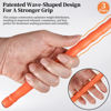 Picture of 5A Carbon Fiber Drum sticks Durable Drumsticks (3 Pair Orange)