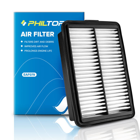 Picture of PHILTOP Engine Air Filter CA12057 Replacement for Hyundai Elantra(17-20), Kona(18-23) & Kia Forte(19-23), Forte5(20-23), Soul(20-23) - 1.4L 1.6L 2.0L
