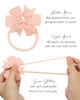 Picture of jollybows 40pcs Baby Girls Grosgrain Ribbon Hair Bows Headbands 3" Hair Band Hair Accessories for Infants Newborn Toddler