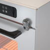 Picture of SAFELON 1 Pcs Baby Safety Oven Door Lock, Double Button Oven Lock for Kitchen Safety (Clear-Black)