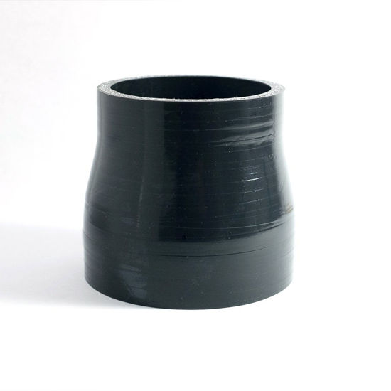 Picture of 3" to 3.5" Silicone Reducer Hose - 4 Ply Heavy Duty Silicone Hose Coupler - Ticon Industries
