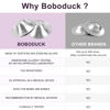 Picture of Boboduck The Original Silver Nursing Cups - Nipple Shields for Nursing Newborn, Newborn Breastfeeding Essentials Must Haves for Soothe and Protect Your Nursing Nipples - 925 Silver (X-L Size)