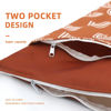 Picture of 2 Pack Wet Dry Bags for Baby Diapers&Breast Pump Part, Waterproof Reusable Wet Bag with Two Zipper Pockets, Beach Pool Gym Bag Stroller Yoga Toiletries Daycare Organizer, 11.8 inch x 15.7(Multicolor)