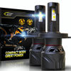 Picture of Cougar Motor H4 Bulbs, 9003 Fog Lights 6500K White Non-Polarity H4 Fog Bulb or Off-Road Use Plug and Play - Pack of 2