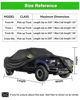 Picture of Morhept Pickup Truck Cover Waterproof All Weather, Outdoor Indoor Truck Protection Cover for Ford f150 / Chevy Silverado/Dodge Ram 1500, Truck Tarp Cover Black(Length 230 to 242 inch)