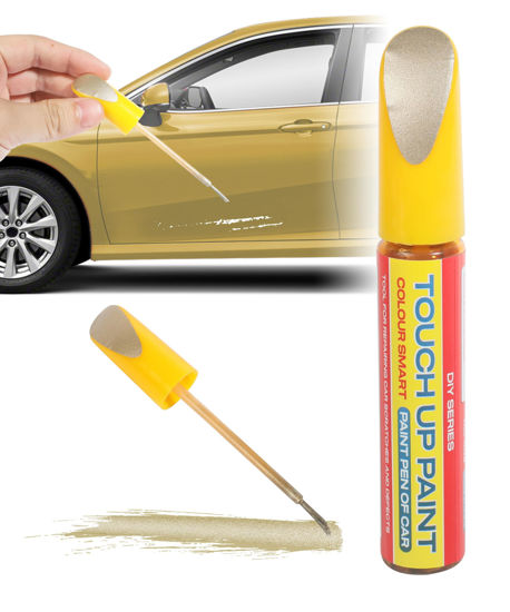 Picture of ESEWALAS Car Paint Pen,Car Paint Repair,Car Repair Scratch Remover,Touch Up Paint for Cars,Car Accessories Car Scratch Repair Paint Pen,Quick Easy Car Touch Up Paint Pen for Car Deep Scratches (Champagne Gold)