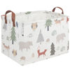 Picture of FXOLCSHE Rectangular Animals Basket,Waterproof Storage Bin for Bedroom,Nursery Hamper,Storage Bin for Boys Room Decor,Gift Basket,Animal Room Decor(Animals)