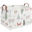 Picture of FXOLCSHE Rectangular Animals Basket,Waterproof Storage Bin for Bedroom,Nursery Hamper,Storage Bin for Boys Room Decor,Gift Basket,Animal Room Decor(Animals)