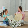 Picture of FXOCSHE Christmas Tree basket,Laundry Basket Green Hamper Fabric Laundry Hamper,for baby hamper Nursery Toy Organizer tree room decor,Christmas gift decor,Gift Basket (tree)