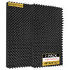 Picture of TEMGCUAM 2 Pack Sound Proof Foam Panels | 48"×24"×2" Egg Crate Foam Pad | High Density Soundproof Wall Panels for Home Studio Noise & Thermal Insulation |With Adhesive Stickers 20PCS(Black)…