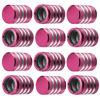 Picture of Tire Valve Stem Cap Cover - (12 Pack) Tire Air Caps Metal with Plastic Liner Corrosion Resistant Leak-Proof for Car Truck Motorcycle SUV and Bike Pink