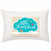 Picture of Little Sleepy Head Toddler Pillow 13x18 - Hypoallergenic Ergonomic Pillow for Sleeping, Kids Pillow, Nursery Pillow, Soft Neck Support Pillow (1-Pack)