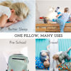 Picture of Little Sleepy Head Toddler Pillow 13x18 - Hypoallergenic Ergonomic Pillow for Sleeping, Kids Pillow, Nursery Pillow, Soft Neck Support Pillow (1-Pack)