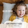 Picture of Little Sleepy Head Toddler Pillow 13x18 - Hypoallergenic Ergonomic Pillow for Sleeping, Kids Pillow, Nursery Pillow, Soft Neck Support Pillow (1-Pack)