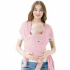 Picture of Baby Wrap Carrier Jeroray Baby Wrap,Hands Free Baby Carrier Infant Carrier,Lightweight,Breathable,Softness,Light Pink