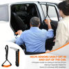 Picture of Kaiedos Car Door Handle for Elderly - 4 in 1 Car Handle Assist, 2 Pack Auto Cane Portable Vehicle Support Handle Door Assist Bar, Max Load: 500 Lbs, Anti-Slip Design (Orange-Car Handle +Strap)