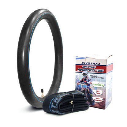 Picture of PIVOTRAX 2.25/2.50-16 (70/90-16) 16" Heavy Duty Mini Dirt Bike Inner Tube - 2 mm Reinforced Thickness - TR4 Valve Stem Straight