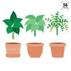 Picture of CTP Potted Plants 6" Cut-Outs Learning Décor Accents for Classroom (Creative Teaching Press 10597)