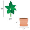 Picture of CTP Potted Plants 6" Cut-Outs Learning Décor Accents for Classroom (Creative Teaching Press 10597)