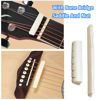 Picture of Guitar Bridge Pins with Bridge Pin Puller Remover (F:14pcs+Bone Saddle Nut)