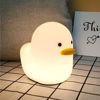 Picture of LEDHOLYT Kids Night Light, Cute Silicone Duck Nursery Lamp for Baby and Toddler,Animal Night Light for Boys and Girls,Squishy Night Light for Bedroom and Kids Room,Kids Gift(Duck)